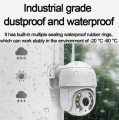 Outdoor PTZ IP Wireless Security Camera ,  Speed Dome 360°, WiFi CCTV ,Weatherproof -Color Night Vision. 