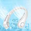 ORIGINAL Neck Fan Portable Bladeless Neck Fan Rechargeable 360° USB Cooling Fan Super Strong hanging neck fan Portable Personal Fan Super Quiet Fan Dual Cooling Fan Summer Fan for Outdoor Sports Home Office Travel. 