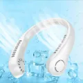 ORIGINAL Neck Fan Portable Bladeless Neck Fan Rechargeable 360° USB Cooling Fan Super Strong hanging neck fan Portable Personal Fan Super Quiet Fan Dual Cooling Fan Summer Fan for Outdoor Sports Home Office Travel. 