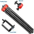 Portable Flexible LARGE 10inch Octopus Stand Gorilla tripod  for Digital Cameras, Mobiles & DSLR With mobile Holder. 
