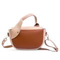 Leather Crossbody Shoulder Bag for Women Stylish Compact Handbag. 