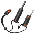 Fire Starter Flint Striker + Ruler + Whistle. 