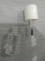 1pcs 10ml clear empty nail polish bottle with Brush cap gel nail polish bottle glass 10ml nail polish bottles also use tint. 