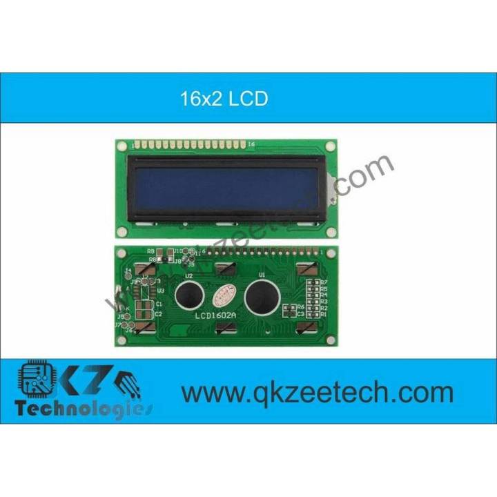 LCD1602 16X2 CHARACTER LCD DISPLAY MODULE LCM BLUE BACK-LIGHT FOR ARDUINO