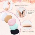 Miss Rose 12 pcs Mini Finger Makeup Puff Dry/Wet. 