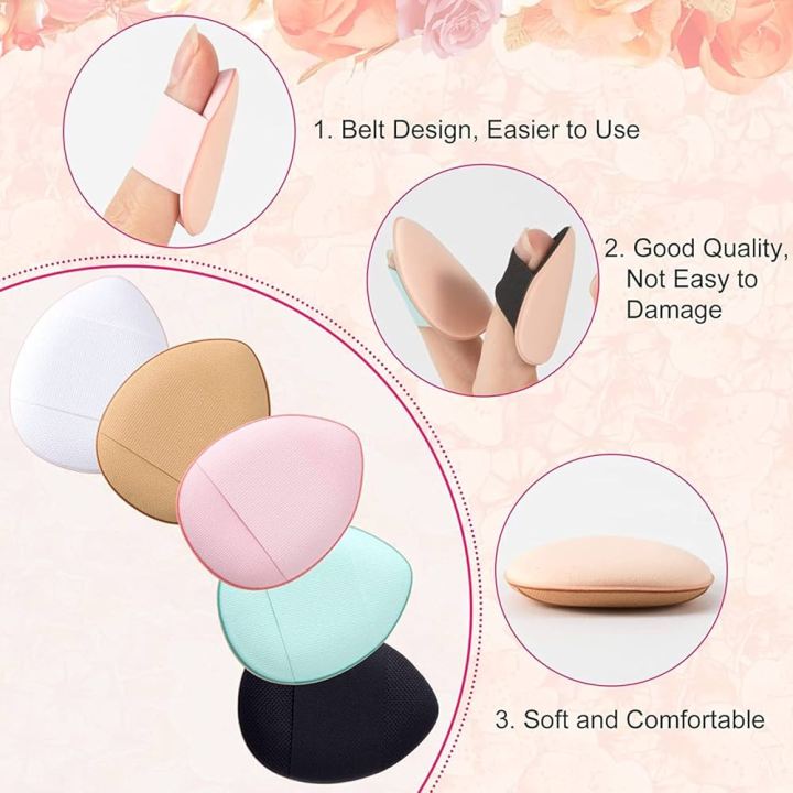 Miss%20Rose%2012%20pcs%20Mini%20Finger%20Makeup%20Puff%20Dry/Wet%20-%20Image%204