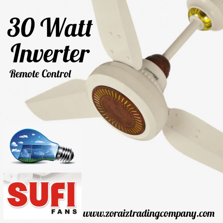 Sufi Fan Ceiling 56'' Inverter Ac 30 Watt/Energy Saver Latest Model ...