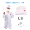 Medical check up kit Doctor Toys Kids Wooden Pretend Play Kit Games for Girls Boys. 
