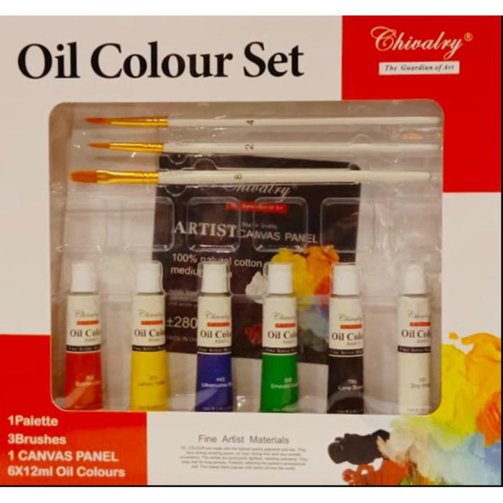 Chivalry Oil Color Set The Guardian Of Art | Daraz.pk