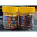 2 Sprinkles Rainbow and Chocolate Vermicelli. 