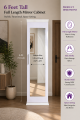 Customized Mirror With inside Storage | Customized Standee Mirror | Bedroom Furniture | May require Few days. 