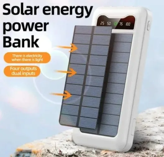 10000mAh%20Solar%20Power%20Bank%20Portable%20Fast%20Charging%20-%20Universal%20Solar%20Powered%20Fast%20Charging%20Powerbank%20with%204%20Built-in%20Cables%20&%20LED%20Light%20-%20Compatible%20with%20All%20Smartphones%20&%20Tablets%20-%20High%20Capacity%2010000%20mAh%20External%20Battery%20Pack%20(Black%20&%20White)%20-%20Image%202