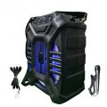 KTX-1222 Wireless  Bluetooth Speaker with Mic, USB,AUX, Karaoke, FM Radio and Wireless Twin Speaker Function.. 