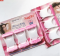 Pack of 3 Safit Shave Body Razor - 6Pcs - White & Pink. 