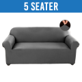 Best Stretchable Sofa Cover Set 7 & 5 Seater Sofa Cover Standard Size Cotton Jersey Elastic 7 Seater Couch Cover Set. 