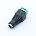 【Footprint】 DC Male / Female Pair Power Adapter 2.1Mm Plug To Screw Terminal Block. 