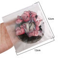 5-10pcs PVC White Frosted Plastic Jewelry Zip Lock Bags Thick Clear Earrings Packaging Storage Bags. 