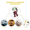Talking Robot Toys Repeats What You Say Kids Robot Toy Metal Mini Body Robot With Repeats Your Voice, Colorful Flashing Lights And Cool Sounds Robot Interactive Toy For Boys And Girls Gift. 