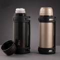 Cille 1100ml / 2200ml / 3000ml / 4000ml Stainless Steel Insulated Thermos Flask Water Bottle Vacuum Flask Double Layer Cold Hot Water Bottle Outdoor Camping Bottle 12-24 Hours Hot and Cold Time. 