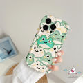 Cartoon Frog Pig Duck 3D Wavy Curved Edge Couples Case For Infinix Hot 11 20 10 12 9 8 30i 30 Play Hot 10Lite 9 8 Smart 5 6Plus 7 6 Note 12 G96 Full Screen Lovely Animal Soft Case. 