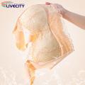 Wireless Bra Comfortable Lace Plus Size Seamless Push Up Padded Sports Bra for Women Anti-snagging Breathable Underwear Breast Support Bra. 
