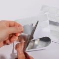 Sheet Aluminum Foil Paster High Temperature Resistant Aluminium Foil Repair Tapes Waterproof Cuttable Pots Adhesive Tape Self-adhesive Pot Patches Sticker for Pots. 