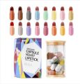 Mini Lipstick Set,Portable Mini Lipstick Set Capsules Matte Lipstick. 