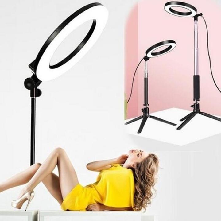 36Cm Led Studio Camera Ring Light Photo Phone Video Lamp Fill With Mobile Holder And Etc