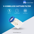 V-Comb Capture Filter Refill - Head Lice and Nit Capture Filters - Requires VComb Head-Lice Machine - Natural Lice Treatment. 