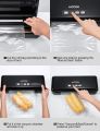 Vacuum Sealer Machine, Aicook 3 In 1 Automatic / Manual Food Saver with Starter Kit | One-Touch Vacuum Air Sealing System | Dry / Moist Food Modes. 