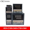 PID RKC Digital intelligent Industrial temperature controller 220V RELAY REX-C100-C400-C700-C900 Thermostat Relay output. 
