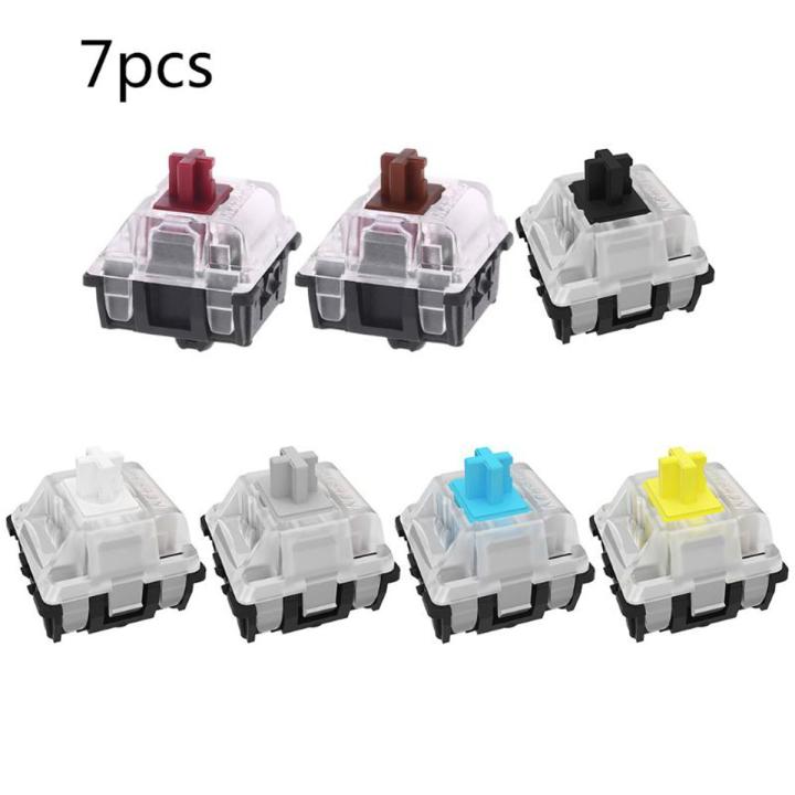 Gateron Optical Switches Blue/Red/Brown/Black/Yellow/Axis Interchange Optical Switch For GK61 SK61 SK64 Mechanical Keyboard