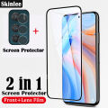 2 In 1 for Moto G42 4G Screen Protector Tempered Glass Film + Motorola Moto G42 Lens Protector Glass Film. 