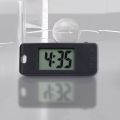 【HOT】 Unisex Student Electronic Clock Keychain Mini Electronic Student Oval Watch Digital Table Time Display Clock Hanging Keychain. 