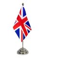 Table Flag with Stand for Office & Home Decor | Executive Desk & Conference Room Decoration | High-Quality Flag for Schools, Offices & Events. 