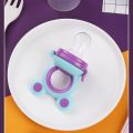 Baby Pacifier Fruit Shaped for babies Nipple Chew Juice Pacifier Fruit Feeding Fresh Food Feeder Silicone Teething Ring Baby Food Soother Accessories | Random Color In Box Packaging. 