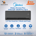 Midea 1.5 Ton Full DC Inverter AC | Model MSEZ2C-18HRFN1-QC6 Xtreme Plus Series | А++ Еnеrgу Сlаѕѕ | T3 Compressor | Heat & Cool | Up to 71% Energy Saving | WiFi Enabled | Self-Cleaning & Sterilization | 12 Years Warranty  / Midea Free Installation. 