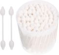 Baby Cotton Swabs Natural Cotton Buds Double Cotton Tipped Sticks Safety Ear Swabs Ear Sticks for Baby Ear Nose Clean Baby Ear Buds Cotton Safety. 