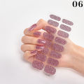16 Small Nail Stickers Autumn And Winter Solid Color Nail Stickers Simple Waterproof Nail Stickers Full Color Nail Art Stickers Yao Store. 
