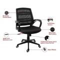 Revolving Chair Relax Back support office chair. 