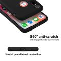 IPHONE 11 PRO MATE BLACK SOFT SILICON BACK COVER. 