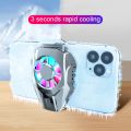Portable Mini PUBG Cooling Fan For Gaming, Universal Mobile Cooling Fan Phone Cooler For Gaming Mobile Rapid Cooling System For All Mobiles With Free Thumb Sleeves. 