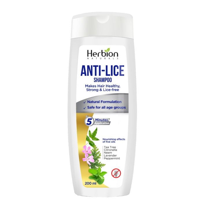 Herbion Naturals Anti-Lice Shampoo 200ml