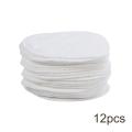 NYT 12Pcs 3 Layers Cotton Reusable Breast Pads Washable Nursing Breastfeeding Pad. 