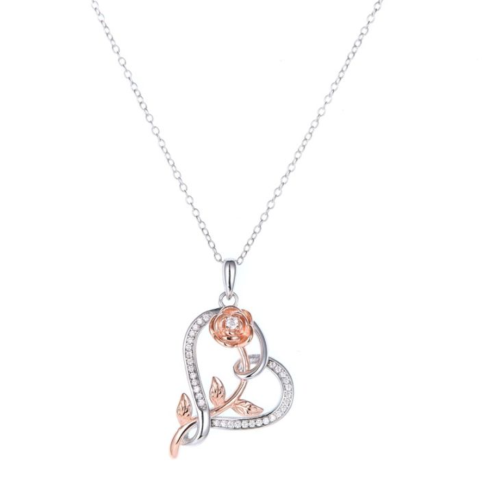 Heart%20&%20Rose%20Crystal%20Pendant%20Necklace%20for%20Women%20%E2%80%93%20Rose%20Gold%20&%20Silver%20Luxury%20Fashion%20Jewelry%20Gift%20-%20Image%202