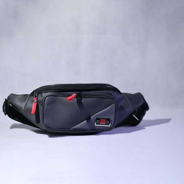 rexcer bag Waist Bag Men Waterproof Sling Bag Fanny Pack Waist Bag Large Capacity Wear-resistant Hip Belt Cross bodbelt pouch y Shoulder Pouch Purse Man Chest Bag Side Bag with Headphone Jack