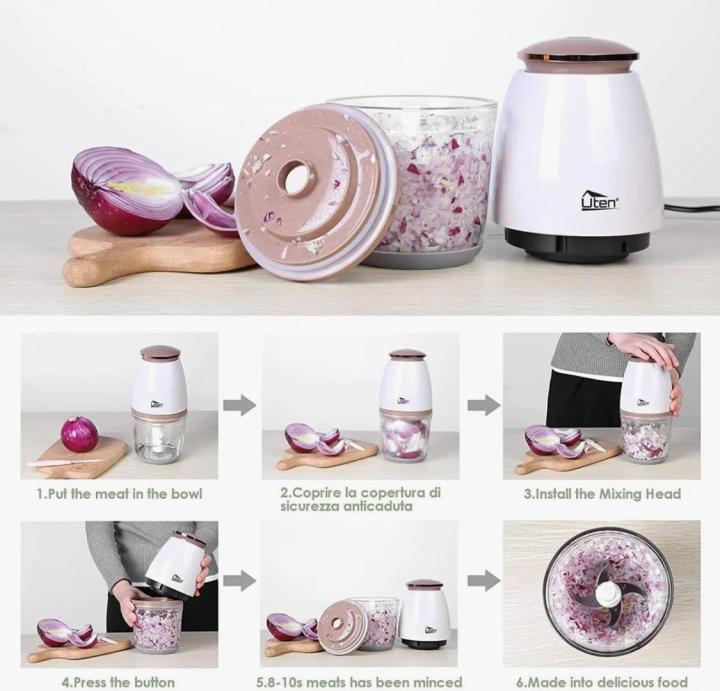 Osaka%20700ml%20Multi-Purpose%20Electric%20Meat%20Grinder%20&%20Food%20Processor%20%E2%80%93%20High-Speed%20Kitchen%20Chopper%20for%20Meat,%20Vegetables,%20Garlic,%20Nuts%20&%20Baby%20Food%20%E2%80%93%20Compact%20Stainless%20Steel%20Blade%20Grinder%20-%20Image%203
