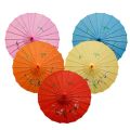 Portable Dance Umbrella Photo Props Oil Paper Bamboo Parasol Traditional. 