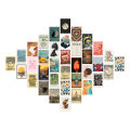 Aesthetic Wall Collage Kit For Room Decor l Pack of 40, 4x6 Inches Posters for Bedroom decor l Office Decor. 