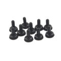 10pcs 6MM Black Mini Toggle Switch Rubber Resistance Boot Cover Cap Waterproof Muqin. 